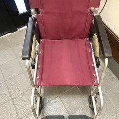 車椅子(折りたたみ)の画像
