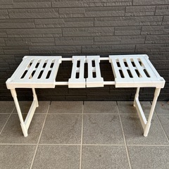 決まりました　ニトリ　伸縮棚の画像