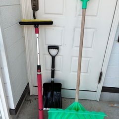 訳あり　雪かき道具