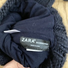 ZARA ニット帽の画像