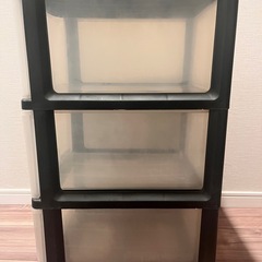 3段収納ボックス　明日まで
の画像