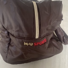 MU sports トートbagの画像
