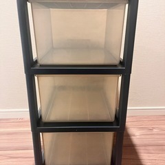 3段収納ボックス　明日までの画像