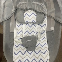 Maydolly 電動バウンサー メロディー内蔵 グレーの画像