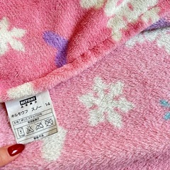 【ニトリ着る毛布】の画像