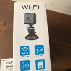 ★マルチWi-Fiカメラ　4GSDカード付属★防犯カメラの画像