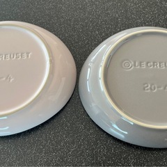 Le Creuset（ル・クルーゼ）オーバルプレート 2枚セットの画像