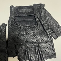 【超美品】Harley-Davidson 正規品レザーバイクグローブ ハーレーダビッドソンの画像