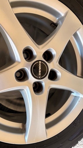 値下げしました！スタッドレスタイヤ、アルミホイール付、205/55R16