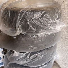 値下げしました！スタッドレスタイヤ、アルミホイール付、205/55R16の画像