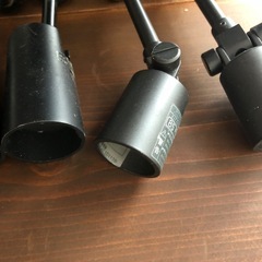 ★ ダクトレール専用　スポットライト　ライト　ブラック5つ★の画像