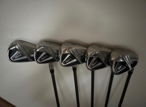 TaylorMade SIM MAX アイアン 5本セット カーボン Sシャフト