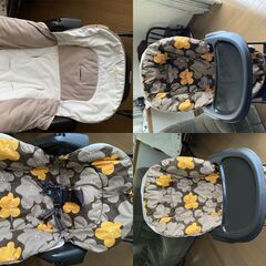 ☆ベビーラック コンビ ネムリラ FF  リバーシブルシート マロンブラウンの画像