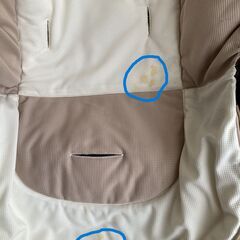 ☆ベビーラック コンビ ネムリラ FF  リバーシブルシート マロンブラウンの画像