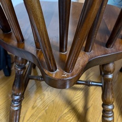 ウィンザーチェア二脚セットの画像