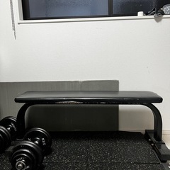 群馬県からホームジム一式 まとめ売り IROTEC可変式ダンベル＋プレートツリーの画像