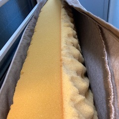  L.L.Bean プレミアム・デニム・ドッグ・ベッド、長方形 ラージサイズの画像