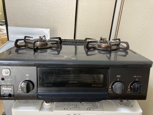 パロマ製LPガス用ガスコンロ IC-S37-R   2021年製　3ヶ月保証付　美品