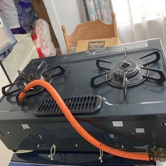 パロマ製LPガス用ガスコンロ IC-S37-R   2021年製　3ヶ月保証付　美品の画像