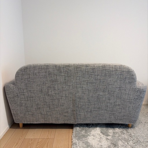 Francfranc】ヌボラソファ（2人掛け）とオットマン (きしかず) 栗東の