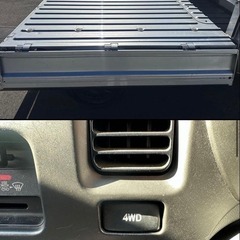 4WD　MT　ダイハツ ハイゼットトラック 660 ジャンボ 3方開 軽トラの画像