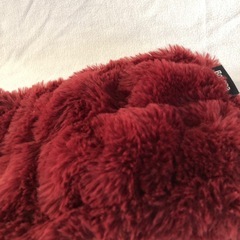 ★boappa★ネックウォーマー　えんじ色の画像