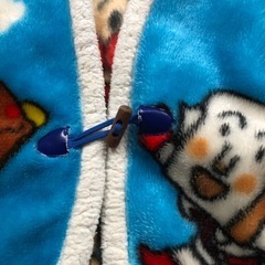 ★アンパンマン　スリーパー　120センチ★ もこもこフリースの画像