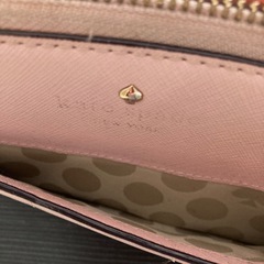 𝐤𝐚𝐭𝐞 𝐬𝐩𝐚𝐝𝐞 長財布 薄ピンクの画像