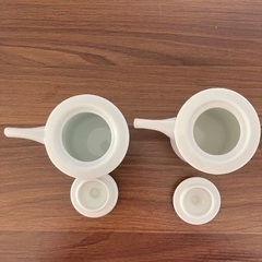 白山陶器 麻の糸 醤油差し 2個セット 波佐見焼の画像