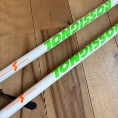 ROSSIGNOL ロシニョール　　 スキー　ストック　長め 長さ約126cmの画像