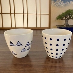 ニッコー 江戸小紋 フリーカップ 蕎麦猪口 4客セットの画像