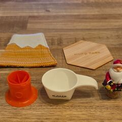 キッチングッズ　メジャーカップ　スライサー 　燕　カルディ　アウトドア　ミニチュア　収納の画像