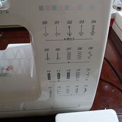 ジャノメミシンJP360美品動作確認済み新品コントロ−ラ−付きの画像