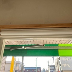 ロールスクリーン　幅90×2長220 白 2本　の画像