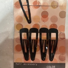 武蔵小杉★ピンセット パッチンピン ブラックの画像