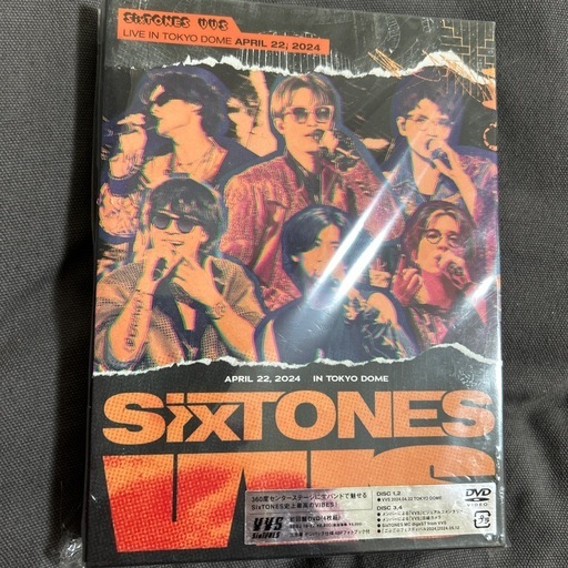 SixTONES VVSライブ初回盤DVD 4枚組 (みやこ) 石山通のDVD/ブルーレイ