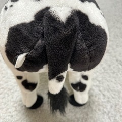 アニマル 牛ぬいぐるみ 椅子耐荷重80kg の画像