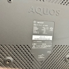 【受け渡し予定】SHARP  AQUOS 32型の画像