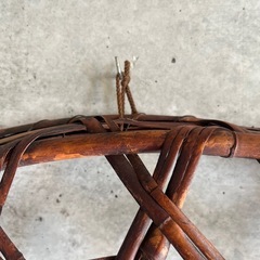 お蚕籠　竹細工　伝統工芸品の画像