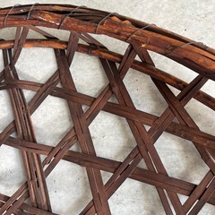 お蚕籠　竹細工　伝統工芸品の画像