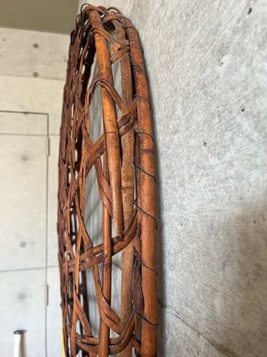 お蚕籠　竹細工　伝統工芸品