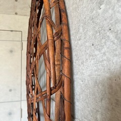 お蚕籠　竹細工　伝統工芸品の画像