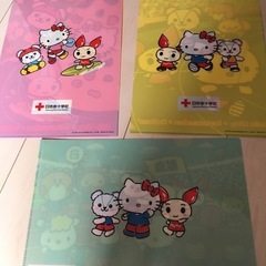 ★ハローキティー★キティーちゃん　献血 けんけつちゃん　クロクマ　コラボファイルの画像