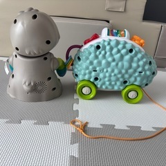 フィッシャープライス　ナマケモノとハリネズミの画像