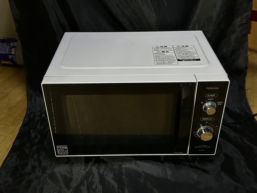 東芝 TOSHIBA 電子レンジ ER-SM17(W) 動作OK 2020年製