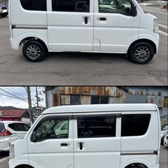 車検ロング　軽バン　エブリィ　ハイルーフ　5AGS　ドラレコ　TV　ETCの画像