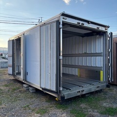 トラックコンテナ　断熱材入り　バイク農機具倉庫　物置きにの画像