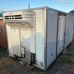 トラックコンテナ　断熱材入り　バイク農機具倉庫　物置きにの画像