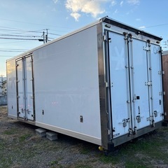 トラックコンテナ　断熱材入り　バイク農機具倉庫　物置きにの画像