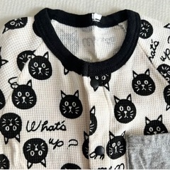 長袖 ベビーロンパースの画像